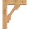 Ekena Millwork Olympic Block Smooth Bracket, Western Red Cedar, 3 1/2"W x 18"D x 22"H BKT04X18X22OLY05SWR - alternate 4